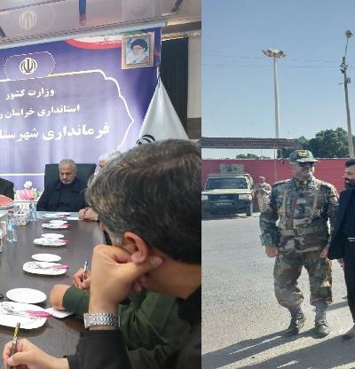 بازدید ریاست نمایندگی وزارت امورخارجه درشمال شرق کشور از مرزدوغارون، و ارودوگاه اتباع خارجی فریمان
