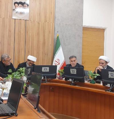 🕌🏴برگزاری جلسه کمیته بین المللی ستاد برگزاری مراسم تشیع و تدفین پیکر مطهر رهبرشهید حضرت آیت‌الله خامنه‌ای رهبر شهید(ره)