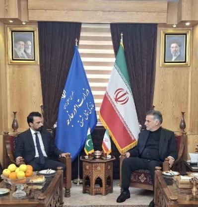 🔹دیدار خداحافظی کنسول پاکستان در مشهد با رئیس نمایندگی شمال و شرق وزارت امور خارجه